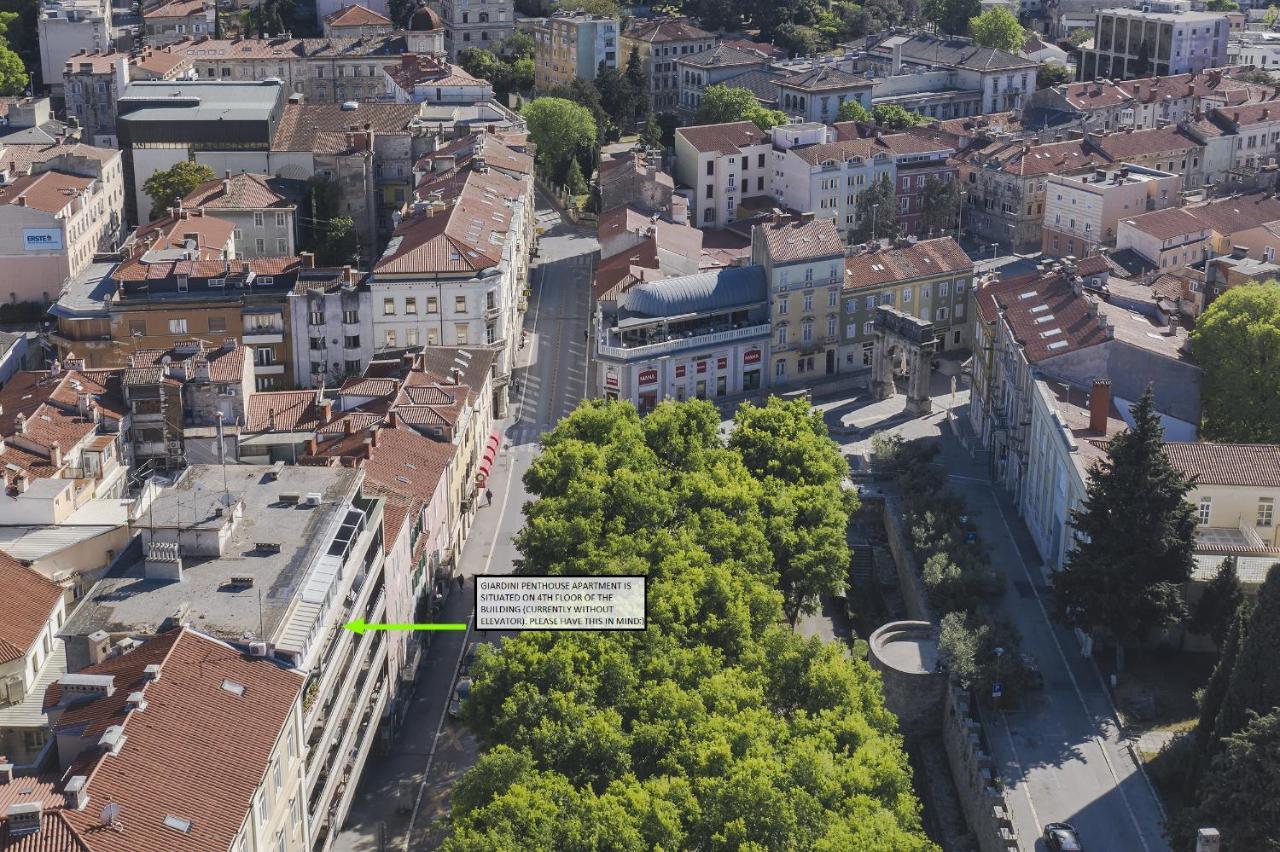 Giardini Penthouse Apartment Pula Zewnętrze zdjęcie